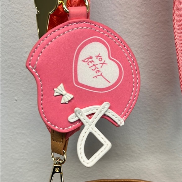 Betsey Johnson | Kitsch XOTOSS Football Bag 🏈 🎀 - Picture 4 of 16